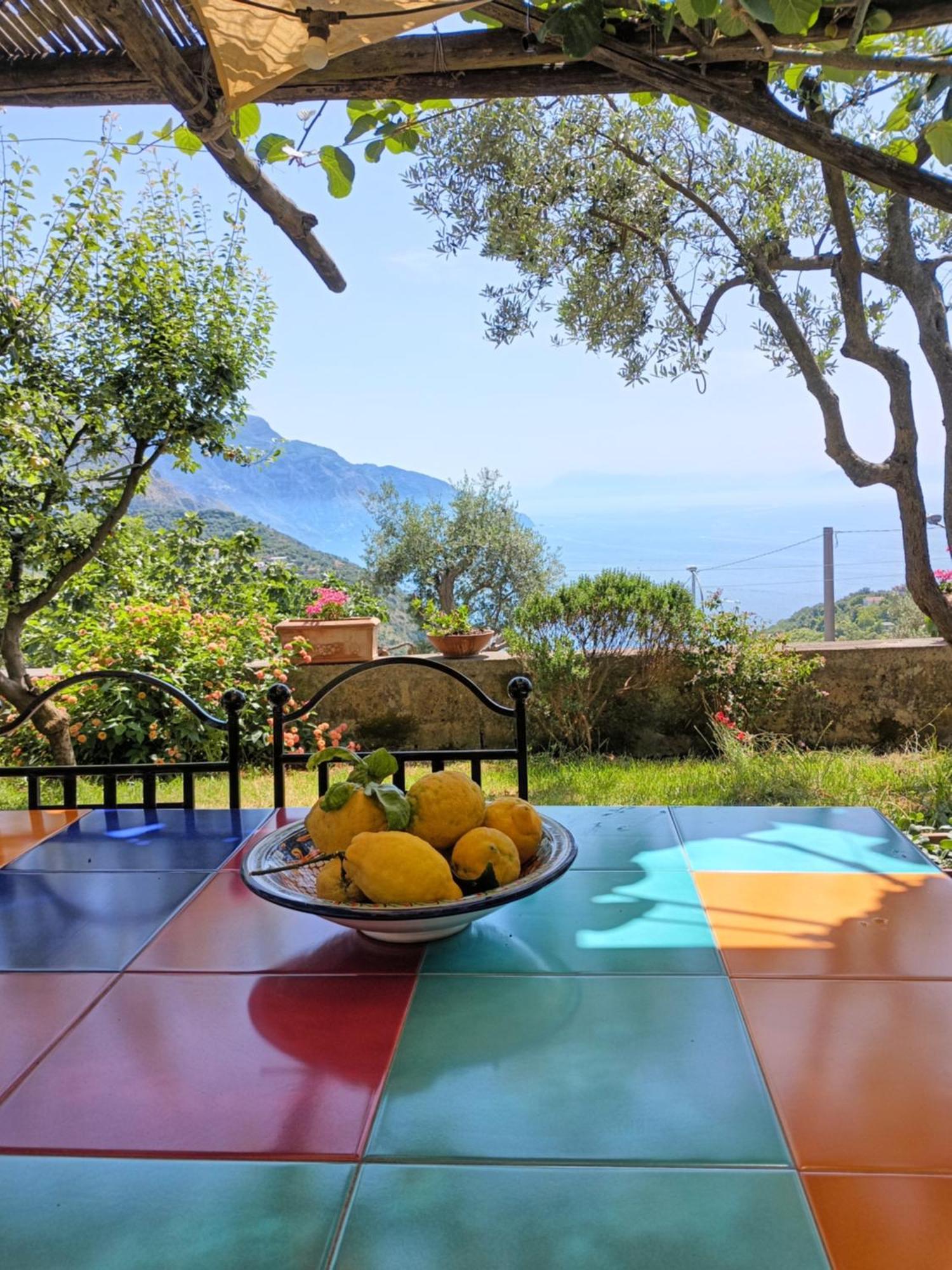 Colli di Fontanelle Amalfi Coast, Positano, Sorrento, Capri, Garden, Villa Carcara מראה חיצוני תמונה